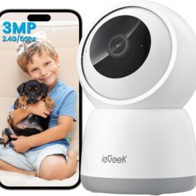 2K Indoor Security Camera 5GHz WiFi ieGeek SC1 PTZ 360°