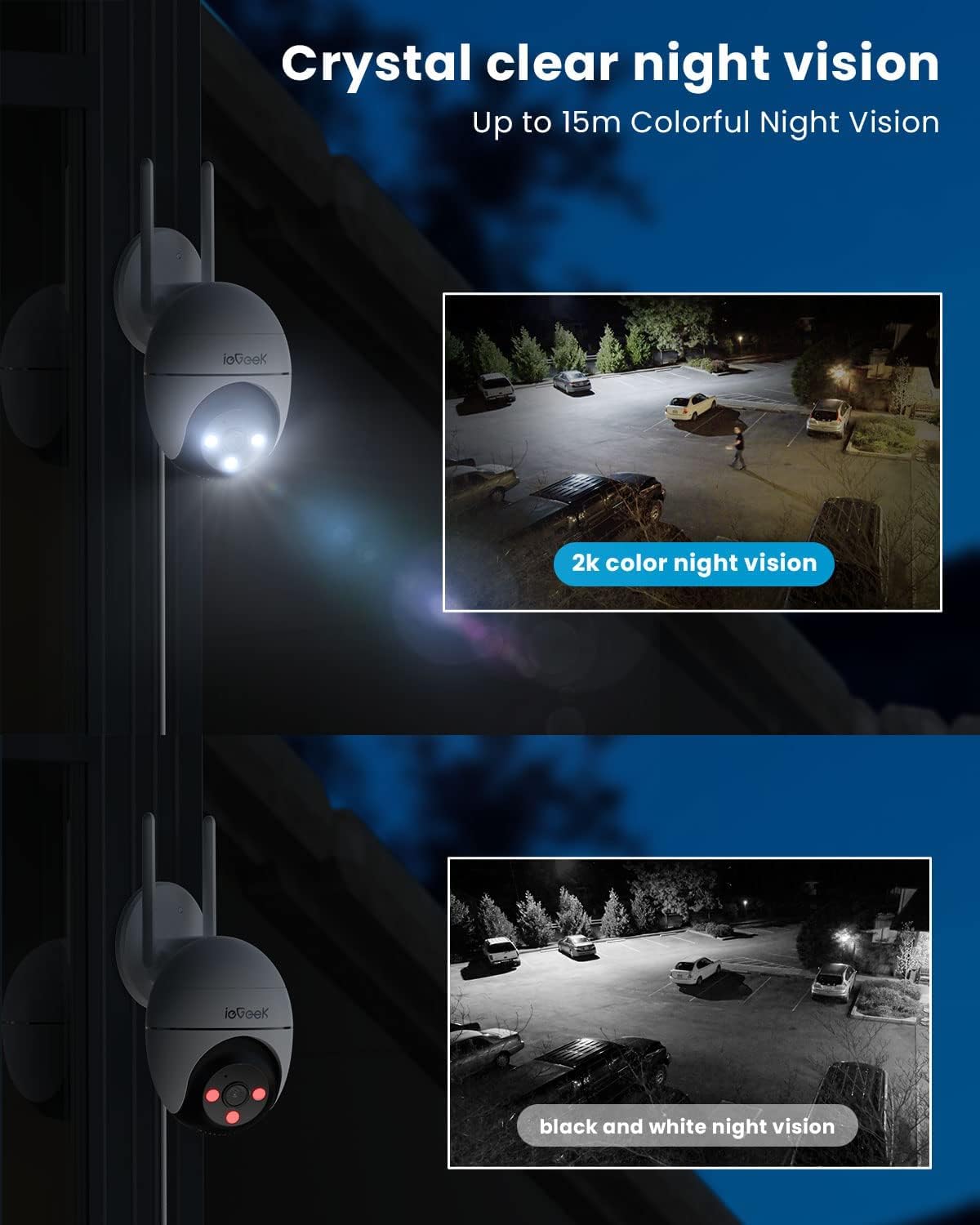 ieGeek ZS-GQ4 5MP PTZ 360° Security Camera Outdoor WiFi CCTV - Image 6